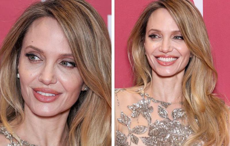 ანჯელინა ჯოლი  პარიზში, ფილმის პრემიერაზე - გამჭვირვალე კაბა, მაქმანებით და უძვირფასესი სამკაული: 50 წლის ჯოლის ახალი ფოტოები