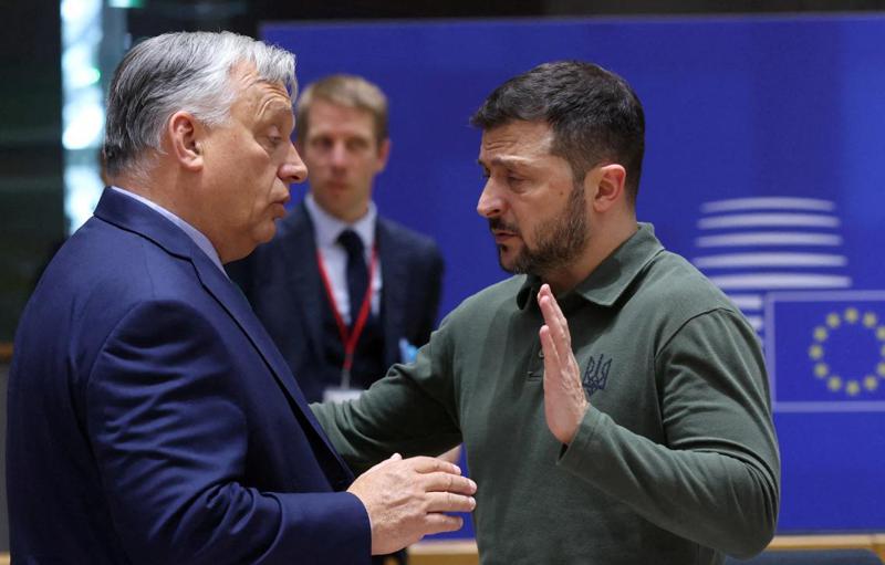 "ერთ ვიქტორსაც კი შეუძლია იფიქროს იმაზე, თუ როგორ გაიზარდოს ღიპი და არა იმაზე, თუ როგორ გაზარდოს არმიის შემადგენლობა" - ზელენსკის განცხადება და ორბანის პასუხი