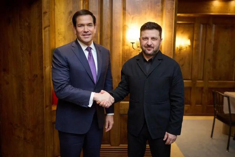 “მადლობას ვუხდი აშშ-ს კონსტრუქციული მიდგომისთვის“ - ვოლოდიმირ ზელენსკი მარკო რუბიოს შეხვდა
