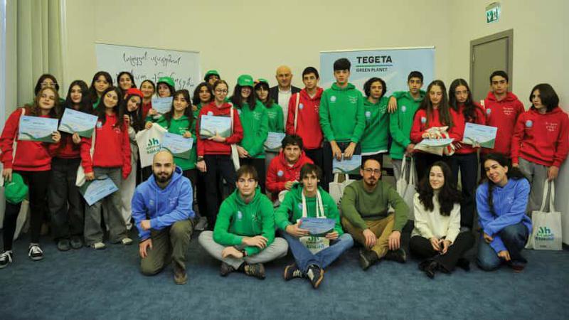 ახალგაზრდები მწვანე მომავლისთვის - "თეგეტა გრინ პლანეტის“ მხარდაჭერით ზამთრის ბანაკი გაიმართა