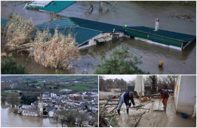 წყლით დაფარული სახლები და დამანგრეველი ქარიშხლის მძიმე შედეგები - ევროპა უამინდობას ებრძვის: რომელ ქვეყნებშია ყველაზე რთული ვითარება (ფოტოები)