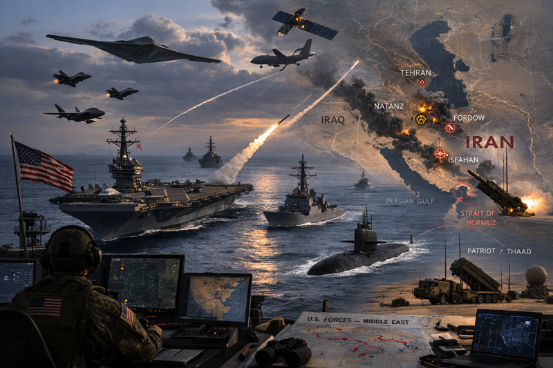 აშშ-ს  "ეპიკური მრისხანება": უნიკალური ამერიკული მაღალტექნოლოგიური იარაღი და ტექნიკა ახლო აღმოსავლეთში, რომელსაც ირანზე თავდასხმისთვის იყენებენ