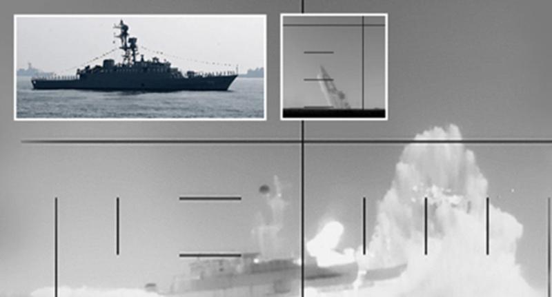 მედიაში ირანული სამხედრო გემის აფეთქების ამსახველი კადრები ვრცელდება (ვიდეო)