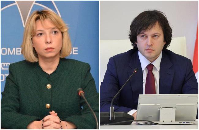 “გვაქვს ინფორმაცია, როგორ მუშაობს კონკრეტულად, ეს ადამიანი საქართველოს ეროვნული ინტერესების წინააღმდეგ“ - ირაკლი კობახიძე ნინო ლომჯარიაზე