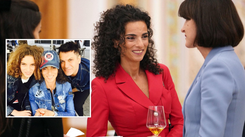 მინისტრის მოადგილის საქმიანი სტილი და ქალიშვილი, რომელიც დედის ასლია - როგორ იცვამს ოფიციალურ შეხვედრებზე ავთო ცქვიტინიძის მეუღლე