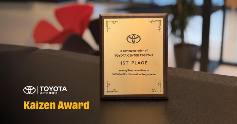 "ტოიოტა ცენტრი თეგეტამ" Kaizen Award-ის ჯილდო ზედიზედ მეორედ მოიპოვა