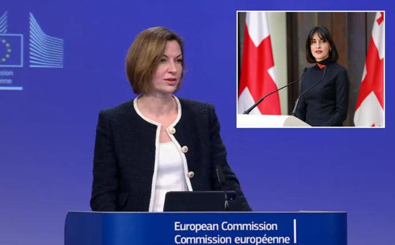 "საქართველოს საგარეო საქმეთა მინისტრმა პირობა დადო, რომ "ჩრდილოვანი ფლოტის" არცერთ ტანკერს ამიერიდან ქვეყნის პორტებში გაჩერების უფლება არ მიეცემა" - ევროკომისიის სპიკერი