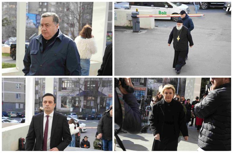 მინისტრები, სასულიერო პირები და სხვა მაღალჩინოსნები კავკასიის მედიცინის ცენტრში - რა ხდება კლინიკაში, სადაც პატრიარქია გადაყვანილი (ფოტოები)