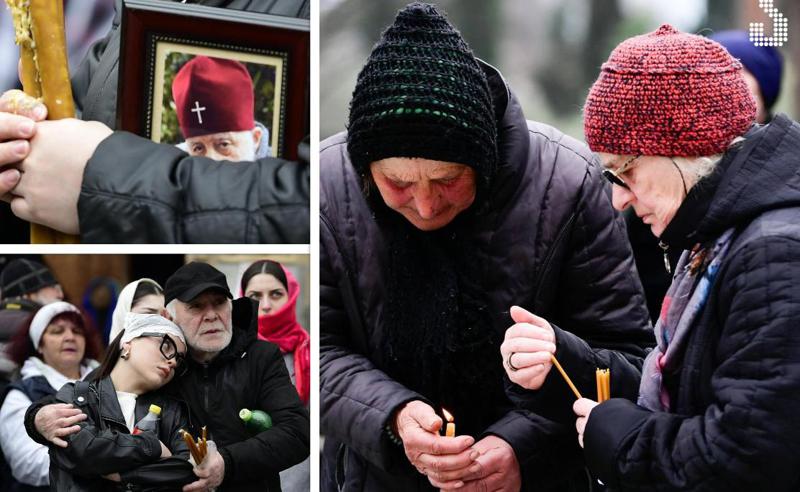 საქართველო პატრიარქს ემშვიდობება (ფოტოები)