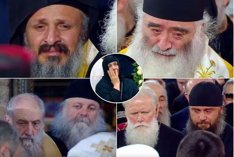 მღვდელმთავრები ილია მეორეს ცრემლებით დაემშვიდობნენ (ვიდეო)