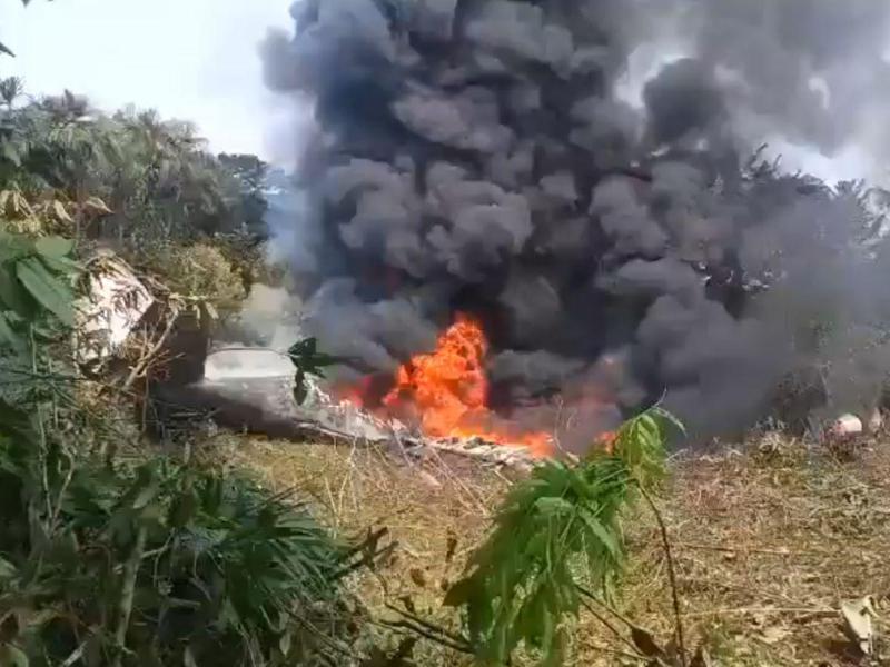 ავიაკატასტროფა კოლუმბიაში - ჩამოვარდა სამხედრო თვითმფრინავი, რომლის ბორტზეც 110 ჯარისკაცი იმყოფებოდა