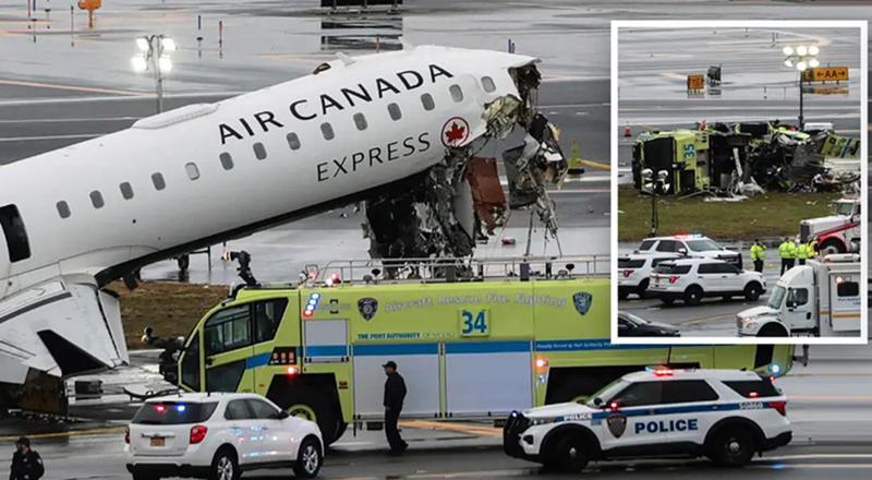 უმძიმესი კატასტროფა აშშ-ში - მგზავრებით სავსე თვითმფრინავი სახანძრო მანქანას შეეჯახა: არიან გარდაცვლილები
