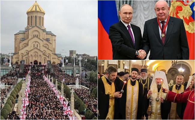 80-კაციანი დელეგაცია: მათ შორის პუტინის სპეცწარმომადგენელი და ბელარუსი ეგზარხოსი - ვინ დაესწრო რუსეთიდან ილია მეორის დაკრძალვას?