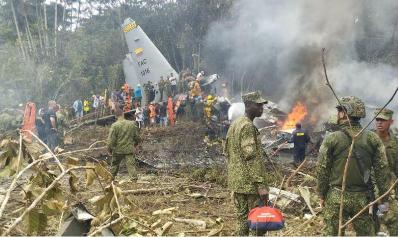 სულ მცირე 66 დაღუპული სამხედრო, დაკარგულები და დაშავებულები - კოლუმბიაში მომხდარი ავიაკატასტროფის ახალი დეტალები (ფოტო/ვიდეო)