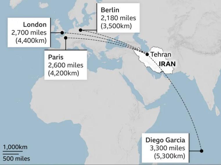 ირანული რაკეტები ევროპის კართან? - ემუქრება თუ არა საფრთხე პარიზს, ბერლინსა და ლონდონს