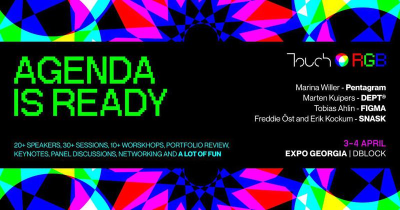 თბილისი ციფრული დიზაინის საერთაშორისო ფესტივალს Touch RGB მასპინძლობს: ცნობილია საბოლოო აჯენდა და სპიკერების სრული შემადგენლობა