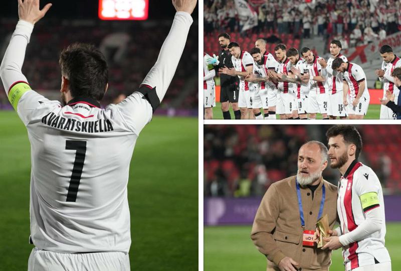 საქართველოს ნაკრების უპირატესობა და ხვიჩას გოლი - ჩვენი გუნდი ისრაელს ამარცხებს: პირველი ტაიმის მნიშვნელოვანი მომენტები (ვიდეო)