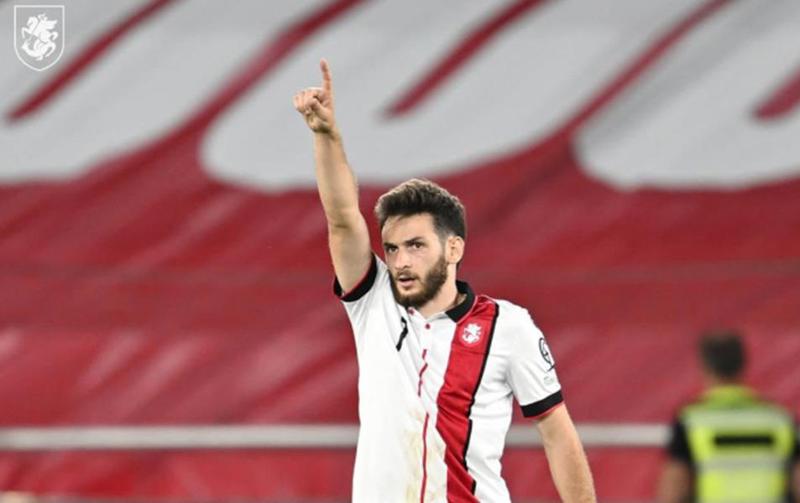 კვარაცხელიას შესანიშნავი მოქმედება, უზუსტესი დარტყმა და გოლი - საქართველო ისრაელთან დაწინაურდა