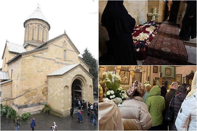 რა ხდება ამ წუთებში სიონის საპატრიარქო ტაძარში, ილია მეორის საფლავზე? (ფოტო)