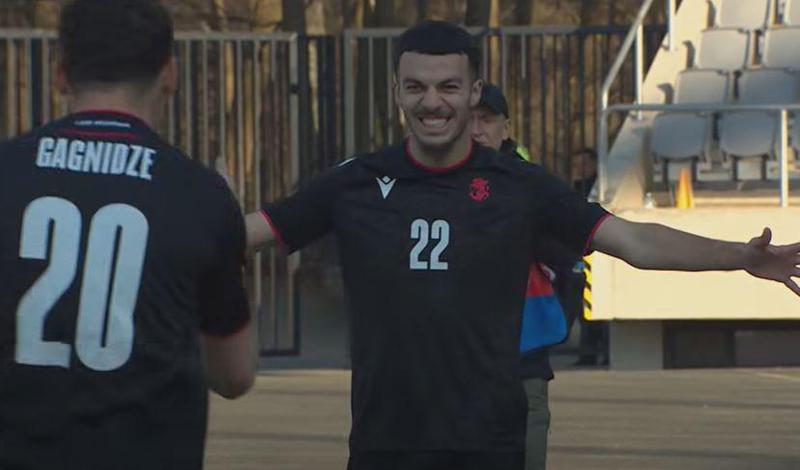 მიქაუტაძის დუბლი და მეორე ტაიმში, პენალტით დაწინაურებული საქართველო - ეროვნულმა ნაკრებმა ლიეტუვას მოუგო