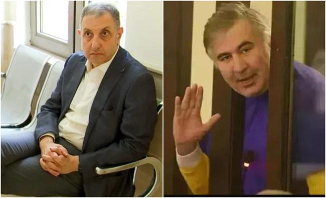 მიხეილ სააკაშვილი და ზურაბ ნოღაიდელი სასამართლო პროცესზე ერთმანეთს დაუპირისპირდნენ - ისინი მანდატურის სამსახურმა გააშველა: რა ხდება ცნობილი