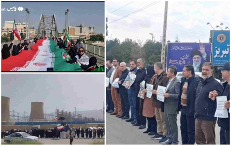 ცოცხალი ჯაჭვი ელექტროსადგურებისა და ხიდების გარშემო - რა ხდება ირანში ტრამპის მუქარის შემდეგ