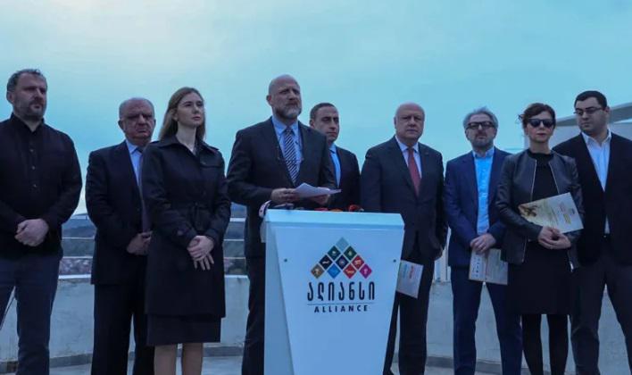 "საქართველოს დამოუკიდებლობა საფრთხეშია, რადგან ის ვერ გადარჩება ივანიშვილის რუსულ დიქტატურაში" - "ოპოზიციის ალიანსი“