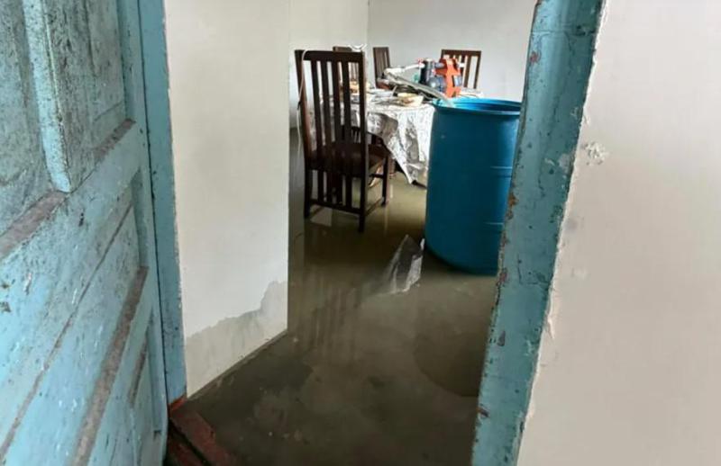 უამინდობამ კახეთის რამდენიმე მუნიციპალიტეტში პრობლემები შექმნა - დატბორილია საცხოვრებელი სახლები, ეზოები და საკარმიდამო ნაკვეთები