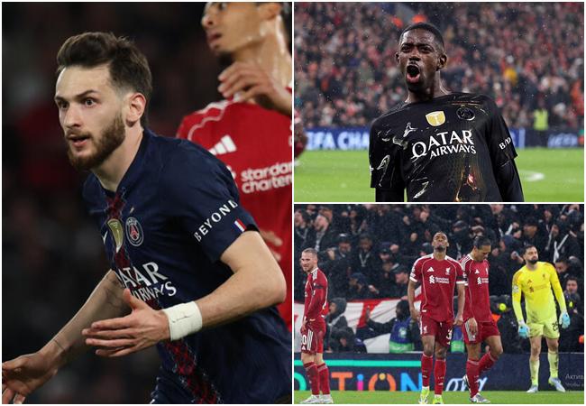 კვარაცხელია ჩემპიონთა ლიგის ნახევარფინალშია: პსჟ-მ "ენფილდი" დაადუმა - დემბელს 2 გოლი ხვიჩას მონაწილეობით - მამარდაშვილმა "ლივერპული" ვერ იხსნა