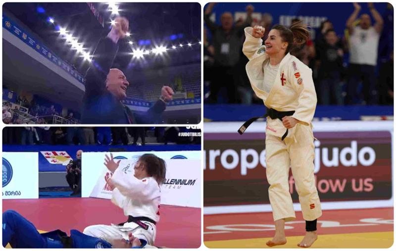 ბოლო 20 წამში მოგებული ბრძოლა - ულამაზესი იპონი და პირველი ქართველი ქალი, რომელიც ძიუდოში ევროპის ჩემპიონი გახდა: ეთერ ლიპარტელიანის ტრიუმფი (ვიდეო)