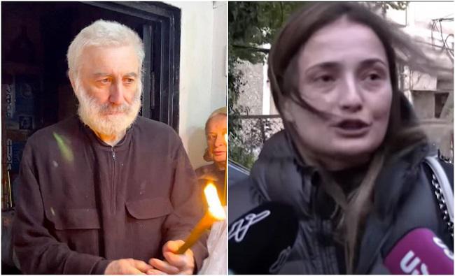 "მამაოსთან იყო შესული, ჰქონდა პირიდან გადმოსული, რა ჰქვია, არ ვიცი... ეჭვი გვაქვს რომ არის მოკლული“ - ბერი ნიკოლოზის მრევლი