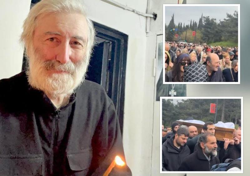 თბილისში მიმდინარეობს ბერი ნიკოლოზის დაკრძალვის ცერემონია (ვიდეო)