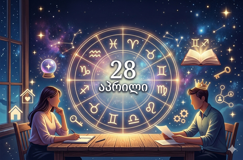 რა გელით 28 აპრილს -  ვისთვის იქნება ეს დღე იღბლიანი?