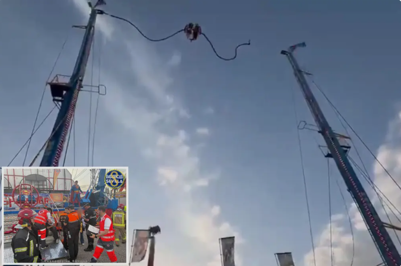 ესპანეთში, სევილიაში ატრაქციონის ბაგირი გაწყდა - "კაბინაში 4 ადამიანი იმყოფებოდა": რა დეტალებია მომხდარზე ცნობილი