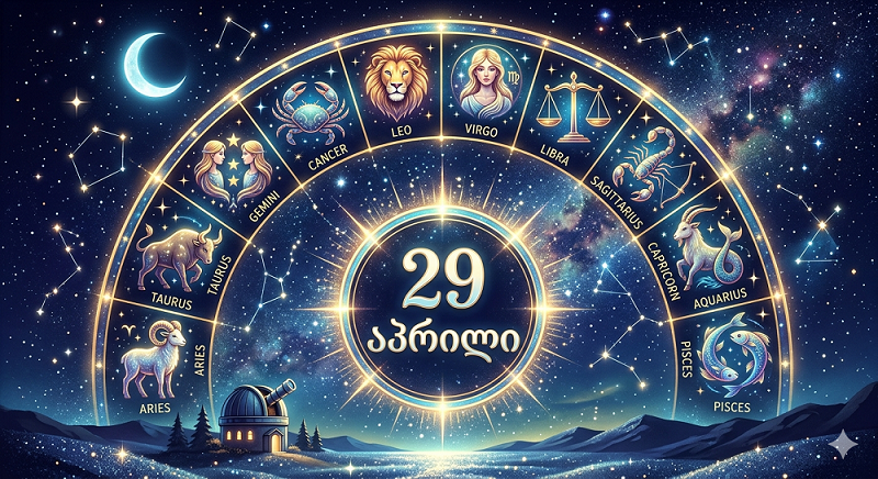 რას გვიმზადებს 29 აპრილის ჰოროსკოპი - ვის ელის წარმატება?