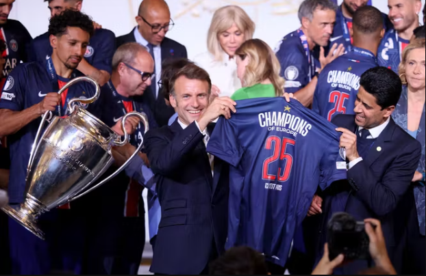 ემანუელ მაკრონმა პსჟ-სა და "ბაიერნის" მატჩის პროგნოზი გააკეთა