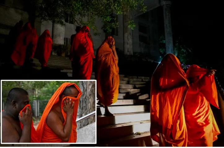 შრი-ლანკაში, აეროპორტში დააკავეს 22 ბუდისტი ბერი, რომლებსაც 110 კგ კანაფი გადაჰქონდათ