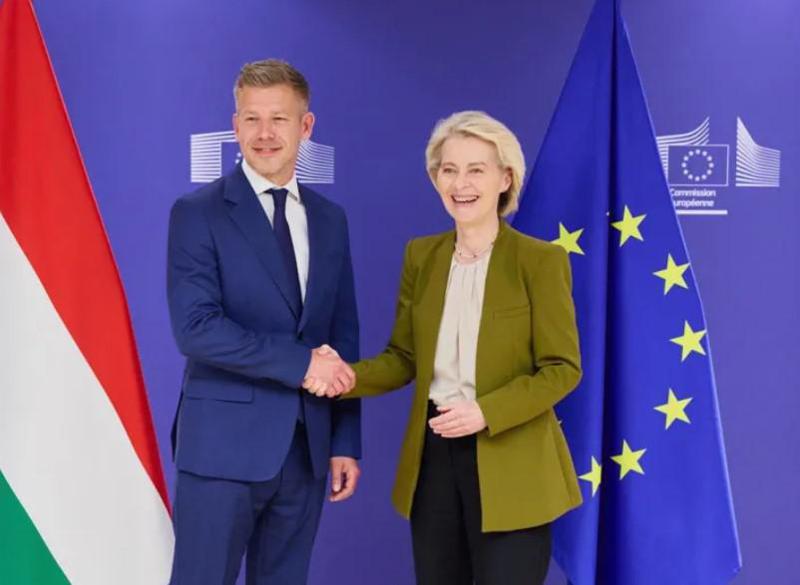 “ძალიან კარგი საუბარი მქონდა პეტერ მადიართან ბრიუსელში - ჩვენი გუნდები გააგრძელებენ მჭიდროდ მუშაობას აყვავებული უნგრეთისთვის“ - ურსულა ფონ დერ ლაიენი