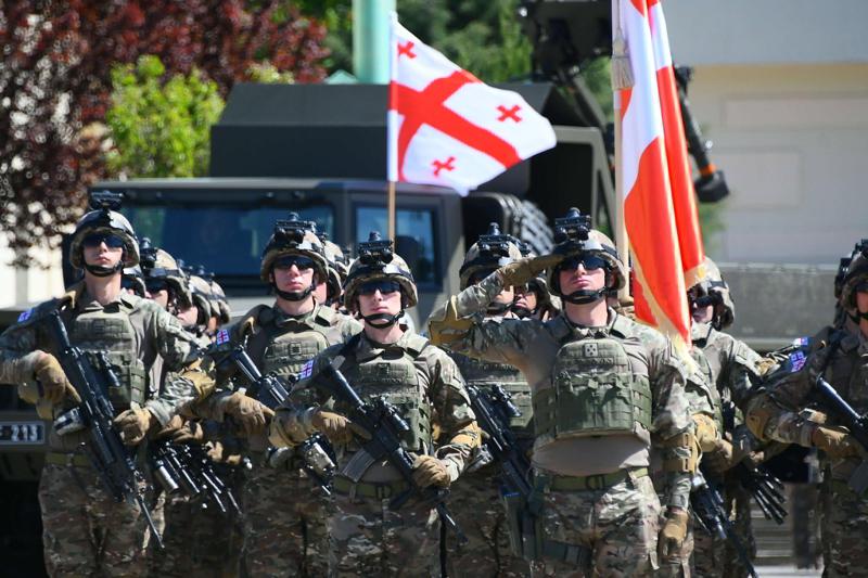 საქართველოს თავდაცვის ძალებს 35 წელი შეუსრულდა - ფოტოები საზეიმო ღონისძიებიდან