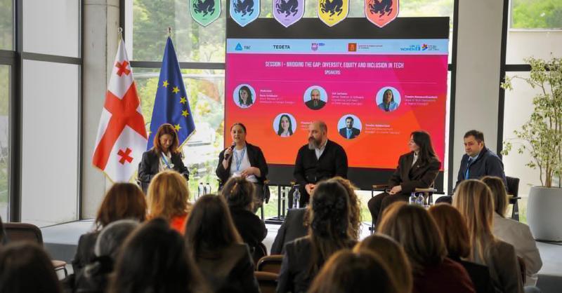 "გოგოების გზა ტექნოლოგიებში" - "თეგეტა ჰოლდინგი“ გაეროს ქალთა ორგანიზაციის საერთაშორისო კონფერენციას შეუერთდა