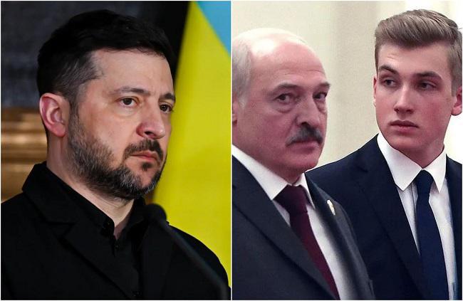 ვოლოდიმირ ზელენსკიმ ალექსანდრე ლუკაშენკოს ორ შვილს და ბელარუსის მოქალაქეებს სანქციები დაუწესა