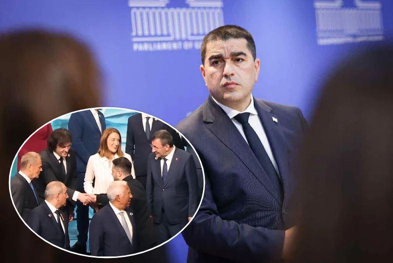 “ზელენსკის საქართველოს პრემიერი სანქცირებულთა სიაში ჰყავს შეყვანილი და ახლა მასთან მისვლა, გასაუბრება მოუწია - ეს მეტყველებს, რამდენად მცდარი იყო უკრაინის ხელისუფლების პოლიტიკა ქართველი ხალხის მიმართ“ - შალვა პაპუაშვილი