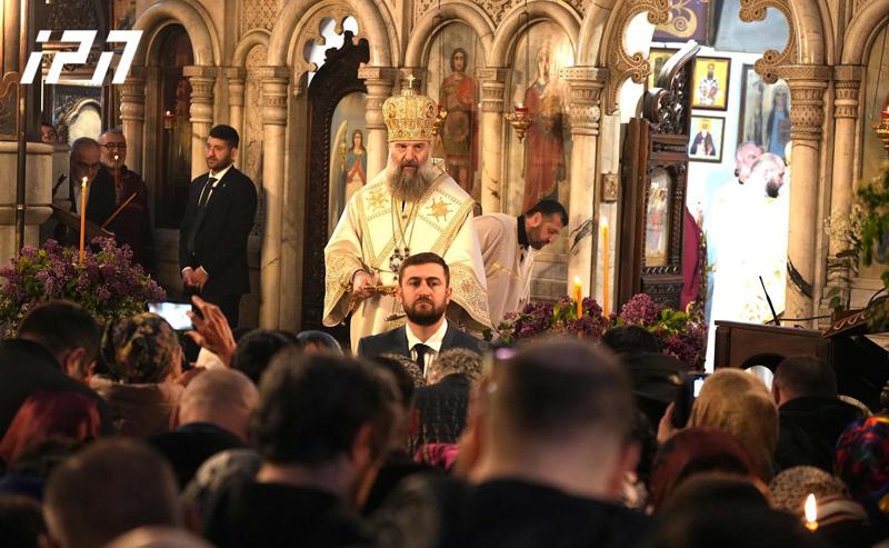 მეუფე შიო გიორგობის დღესასწაულთან დაკავშირებით ქაშვეთის ტაძარში სადღესასწაულო წირვას აღავლენს