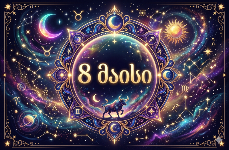 რა გველის 8 მაისს?