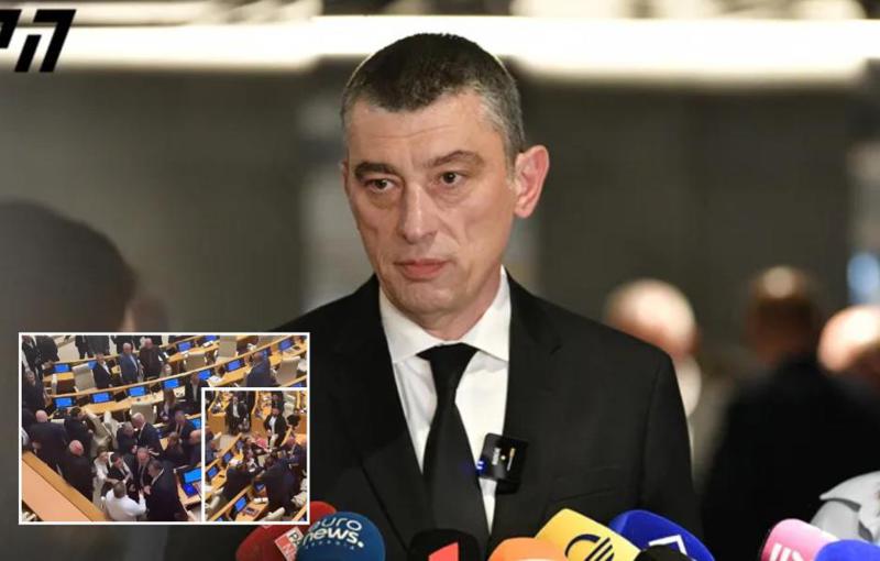რას წერს გიორგი გახარია პარლამენტში, გუშინ მომხდარ დაპირისპირებაზე