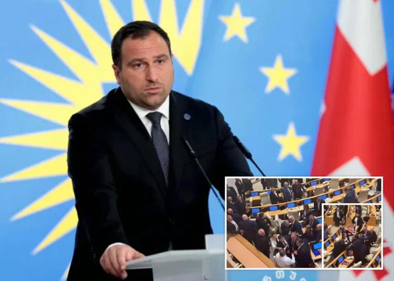 "სენეგალში, დეპუტატმა ფეხმძიმე კოლეგას ჩაარტყა ფეხი - ბატონმა გიგა ფარულავამ წარმოადგინოს ორსულობის ცნობა და პირობას ვაძლევ, თვითონ ვიშუამდგომლებ პროკურატურასთან" - კირცხალია