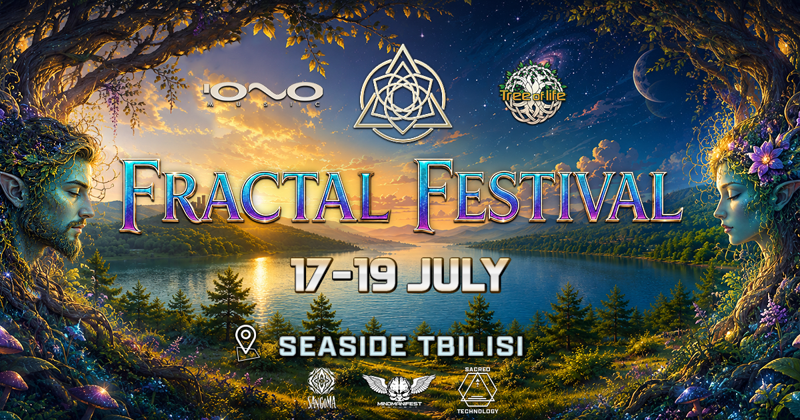 Fractal Festival 2026 - საერთაშორისო კოლაბორაცია, რომელიც 17–19 ივლისს თბილისის ზღვის ტერიტორიაზე გაიმართება
