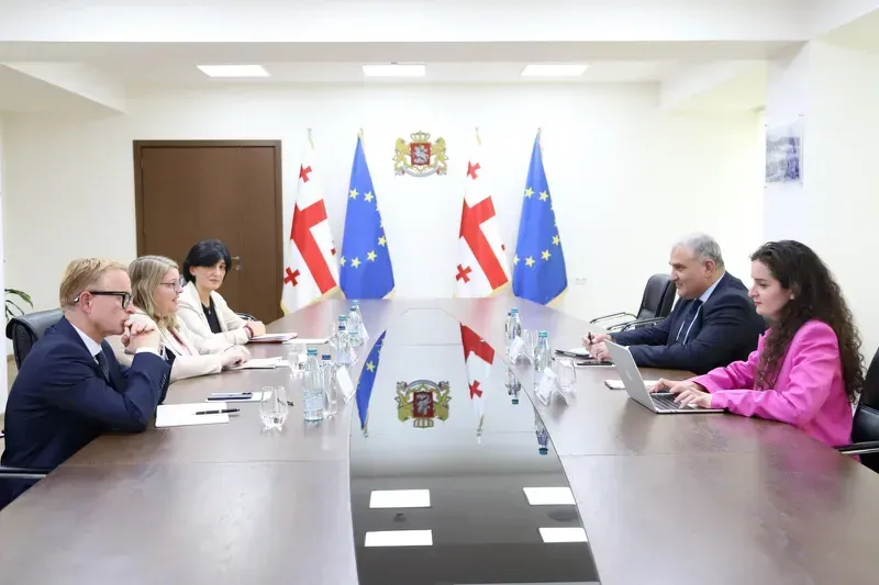 მიხეილ სარჯველაძე შვეიცარიული ფარმაცევტული კომპანიის დირექტორს შეხვდა - "საუბარი, მათ შორის, "ელევიდისს“ შეეხო, რომელიც დიუშენის სამკურნალოდ გამოიყენება"