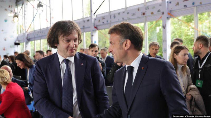 ემანუელ მაკრონმა ირაკლი კობახიძე პარიზში, კოსმოსის საკითხებზე დაგეგმილ პირველ საერთაშორისო სამიტზე მიიწვია
