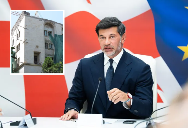 "ავრცელებენ ცრუ ინფორმაციას, ეს შენობა კულტურული მემკვიდრეობის ძეგლს არ წარმოადგენს" - რას ააშენებენ ყოფილი კავშირგაბმულობის სამინისტროს შენობის ადგილას?